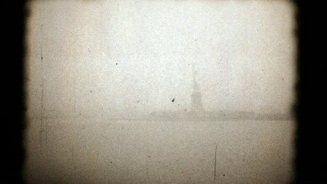 纽约1927,16mm胶卷(HD1080)视频素材
