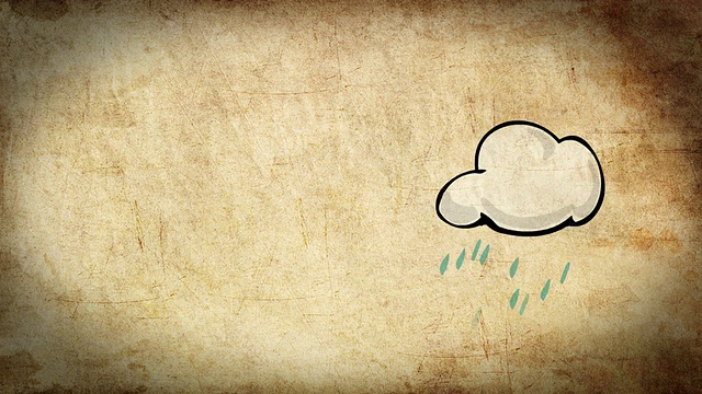 天气——阳光和雨水视频素材