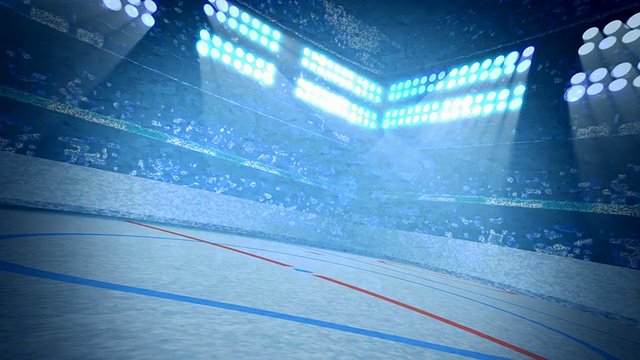 冰球竞技场背景循环视频下载