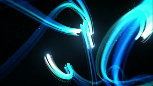 光条纹背景循环-发光的蓝色(全高清)视频下载