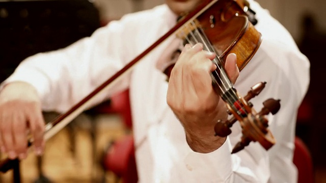 在音乐会上拉小提琴的人视频下载