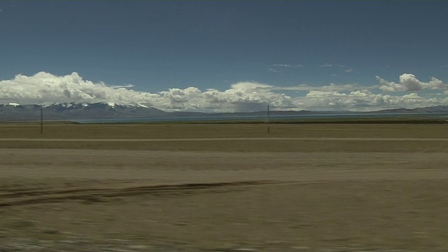 广角达臣景观拉萨西藏中国视频素材