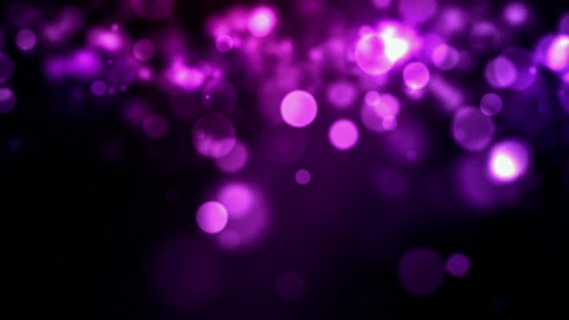 下落粒子环-粉色/紫色视频素材