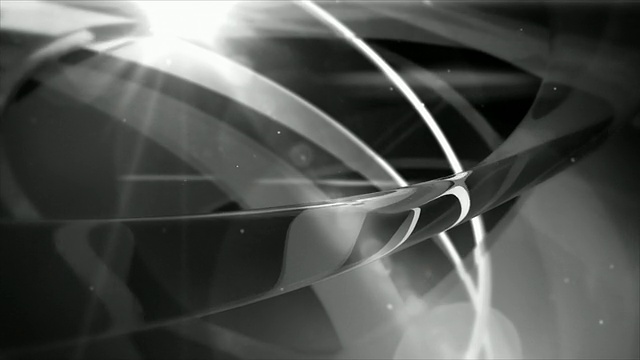 抽象玻璃环背景环-深银(全高清)视频素材