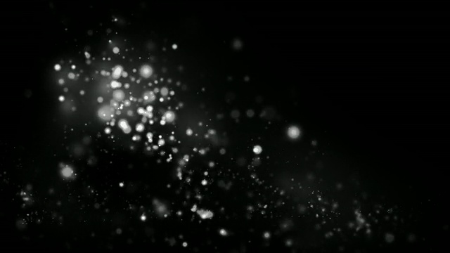 夜晚闪光环-银色(HD 1080)视频素材