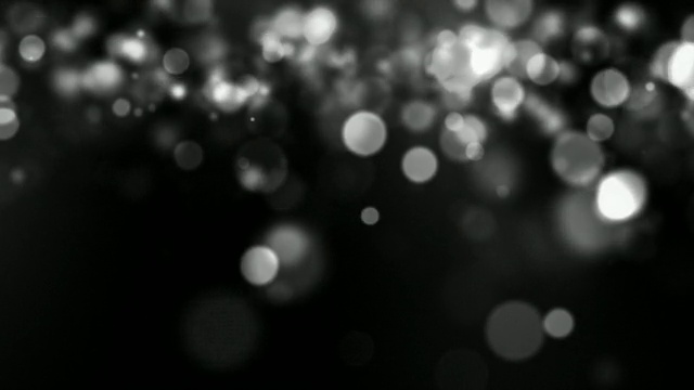 下落粒子环-银色(HD 1080)视频素材