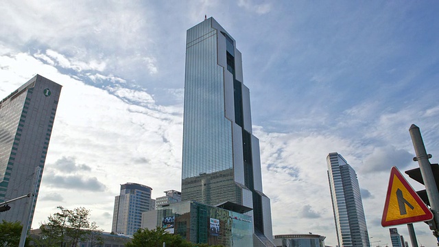 MS T/L拍摄于韩国首尔三星世界贸易中心视频下载