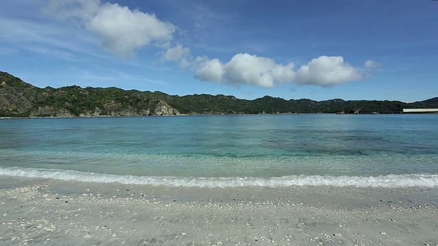 Chichi jima Mae hama, Ogasawara ilands / Ogasawara Islands，东京，日本视频素材