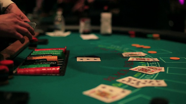 赌场,赌桌。视频下载