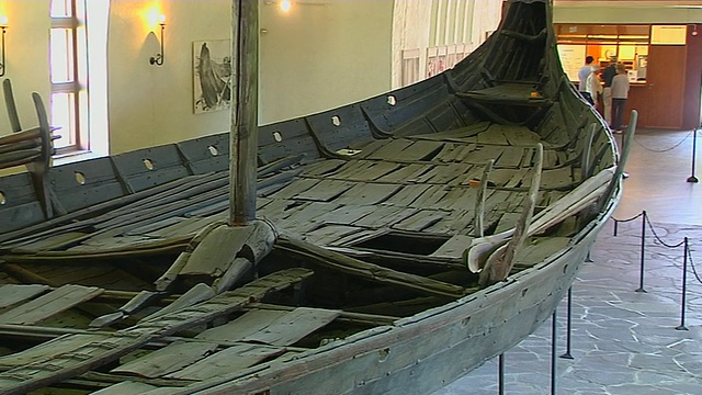 北欧海盗博物馆东挪威奥斯陆挪威视频下载