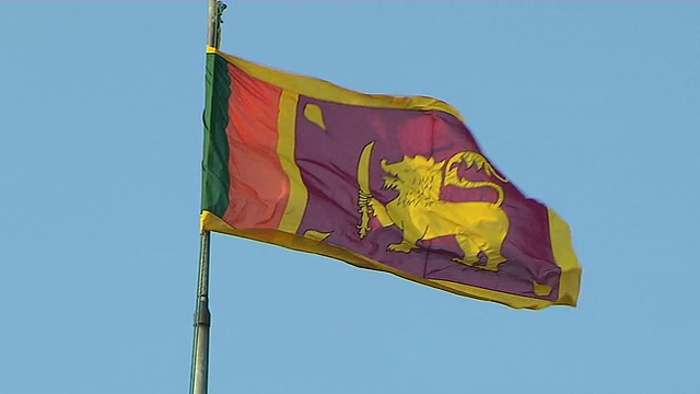 阻挡射门旗科伦坡西部省份斯里兰卡视频下载