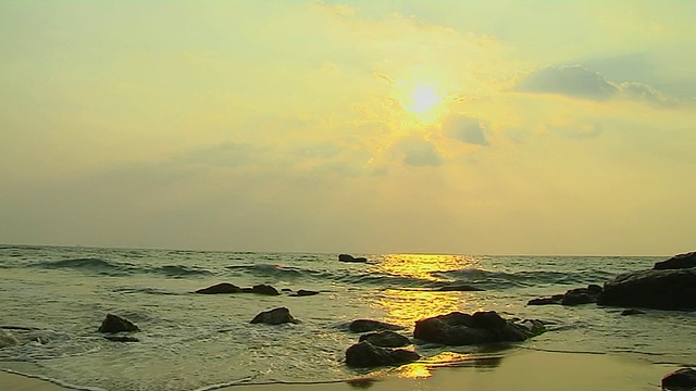 潘右射海滩科伦坡西部省斯里兰卡视频下载