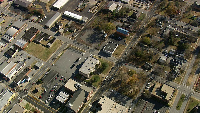 美国南卡罗来纳州加夫尼市的WS鸟瞰图视频素材