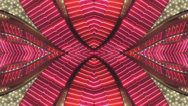 粉红X霓虹框架-拉斯维加斯，内华达州视频下载