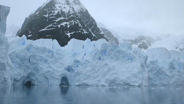MS冰川形成/南极洲半岛，南极洲视频素材