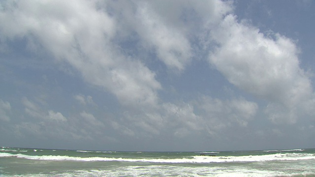 来自斯里兰卡西部省份科伦坡的海浪视频素材