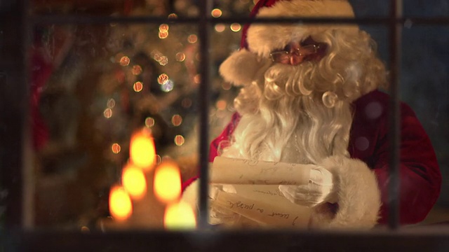 圣诞老人名单的慢镜头视频下载