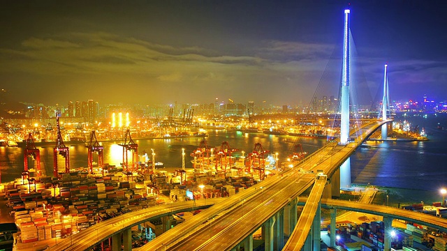 通往香港的大桥视频下载