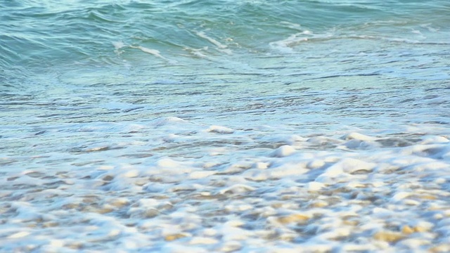 高清超级慢动作:佛罗里达海滩视频素材