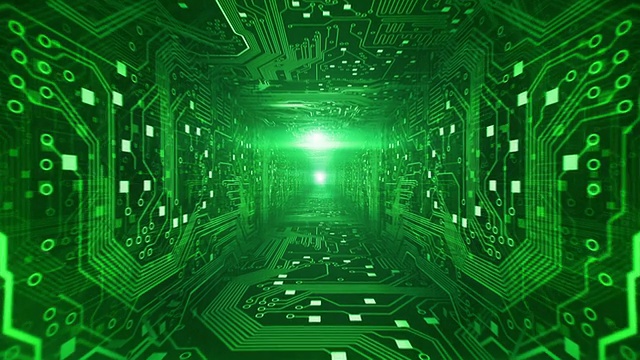 电路板隧道(绿色)-回路视频购买
