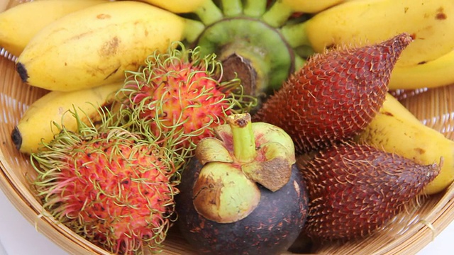 热带水果。视频下载