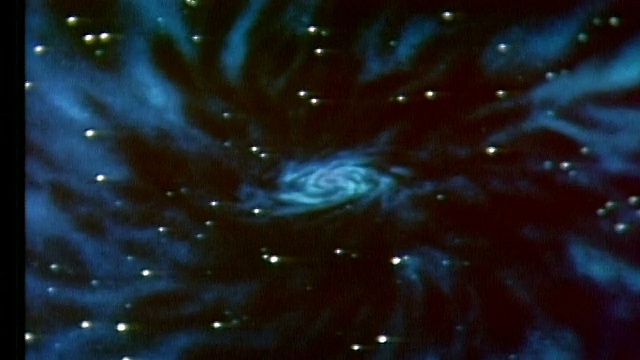 计算机动画旋转星系(银河系?)视频下载
