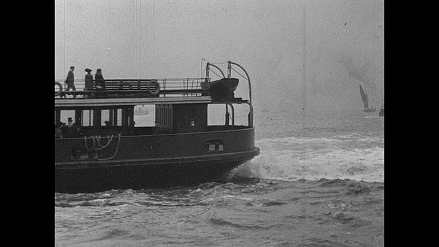 雪花莲渡轮1901年在Seacombe视频下载