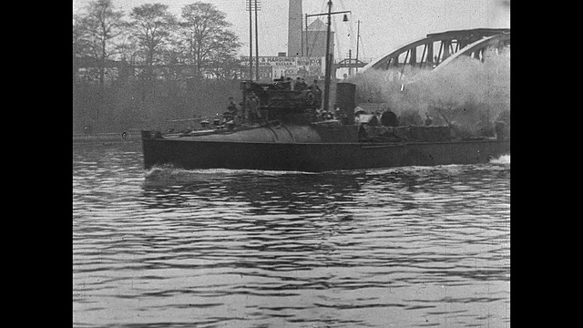 1901年鱼雷舰队访问曼彻斯特视频下载