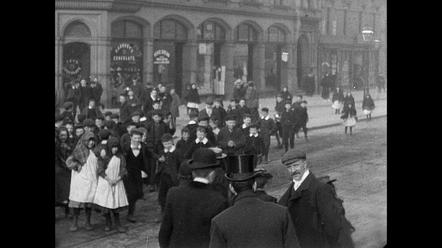 哈利法克斯的街景，1902年视频下载