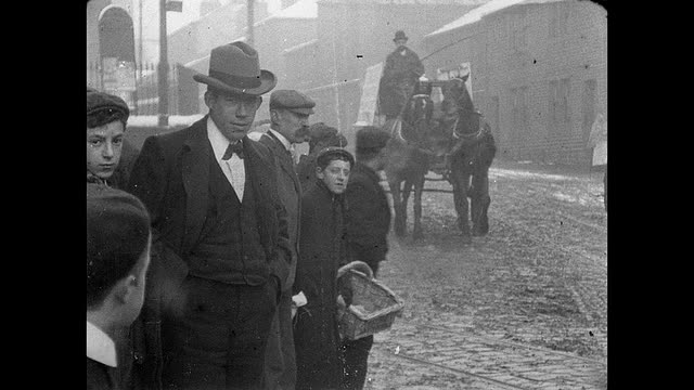 哈利法克斯街景，1902年视频素材