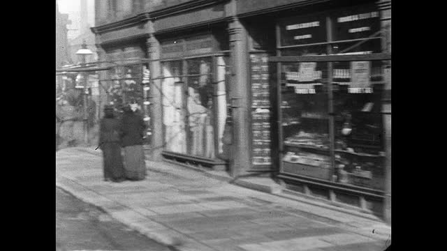 乘电车进入哈利法克斯，1902年视频素材