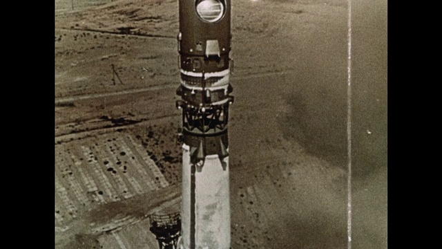 Voskok 1号成为第一次载人航天飞行视频下载
