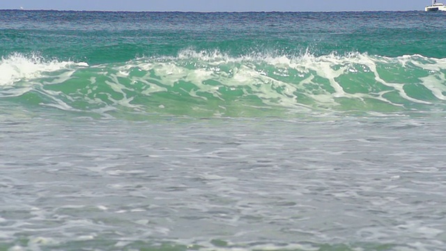 高清超级慢动作:佛罗里达海滩视频素材