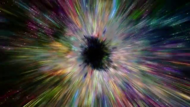 太空中的黑洞(循环)视频下载