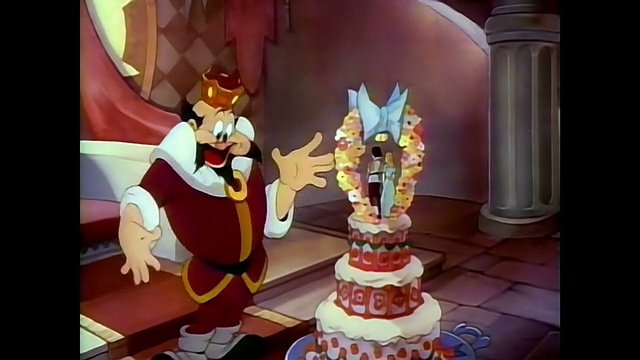 国王检视婚礼蛋糕视频下载