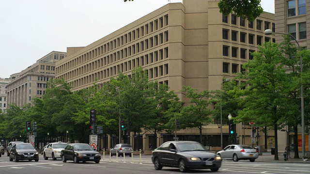 联邦调查局总部，华盛顿特区2012年拍摄的。视频素材