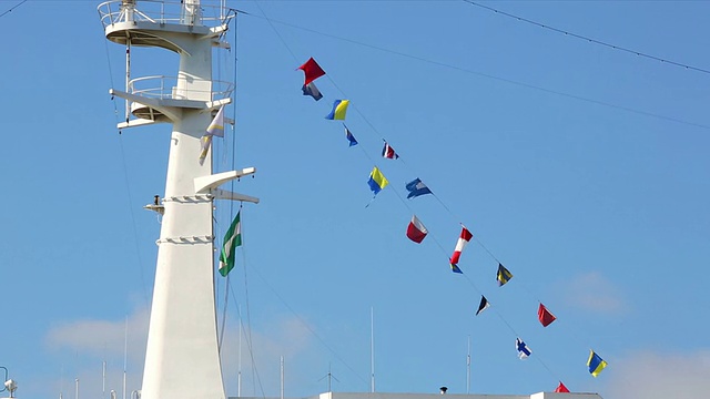 旗帜在船视频下载