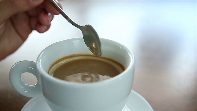 混合咖啡视频素材
