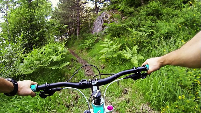 山地自行车视频素材
