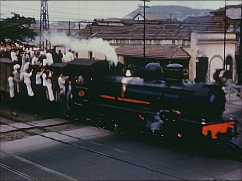 1955年，里约热内卢de Janiero视频素材