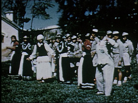 1954年尼泊尔视频素材