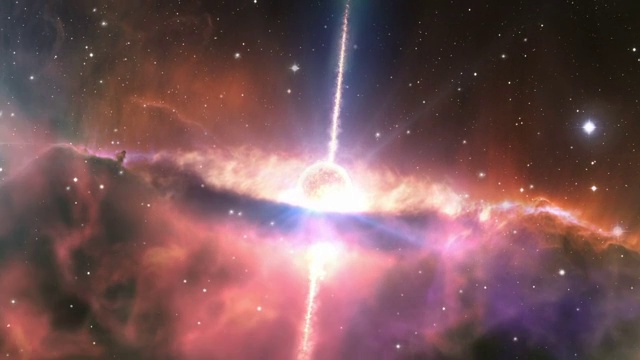 黑洞星云视频素材