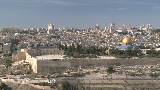 耶路撒冷老城视频素材