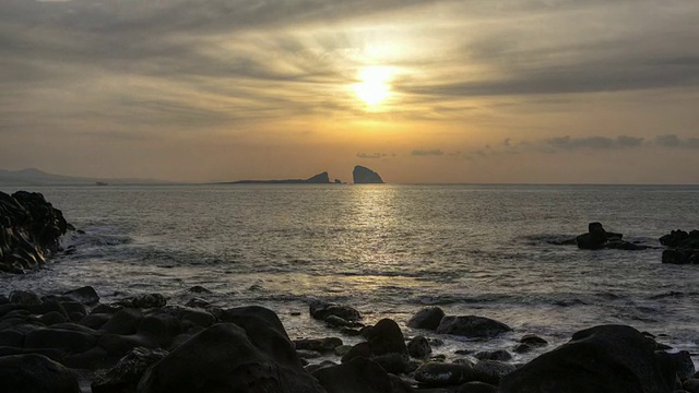亨真岛的日出景观视频素材