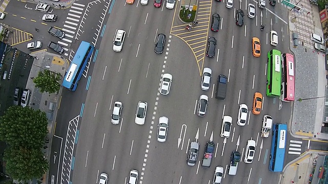 永东大罗路高路段车辆行驶视频素材