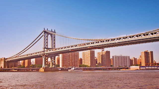 曼哈顿桥视频素材