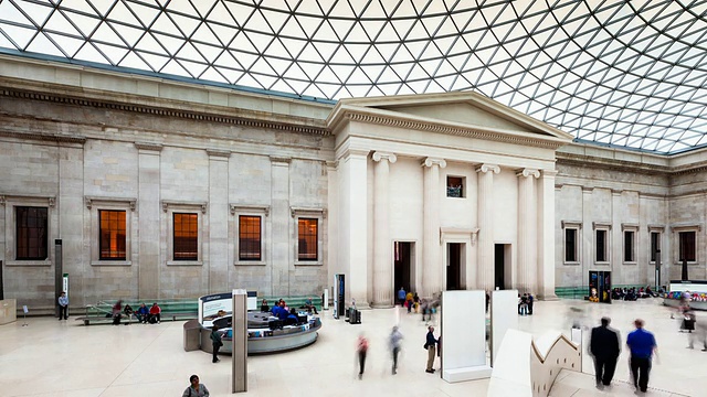 伦敦大英博物馆的电汇视频下载