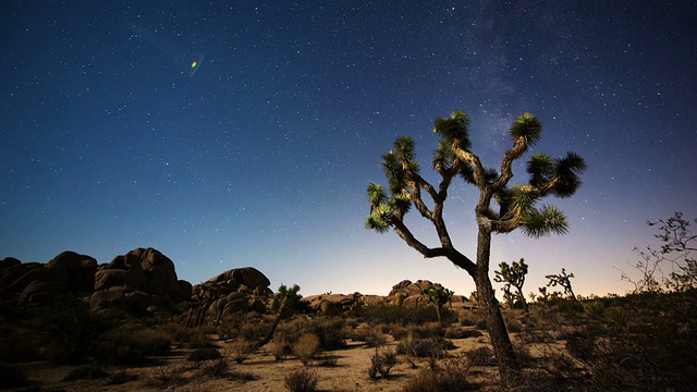 时光流逝:沙漠中的银河视频下载