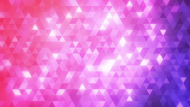 可循环抽象三角形背景紫罗兰视频下载