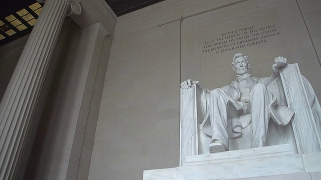 华盛顿特区林肯纪念堂视频下载